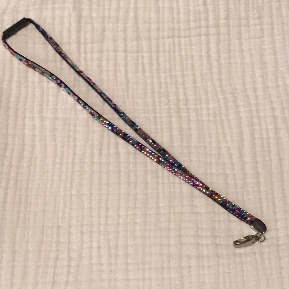 3 for $13 Lanyard sparkle rhinestones ID badge holder